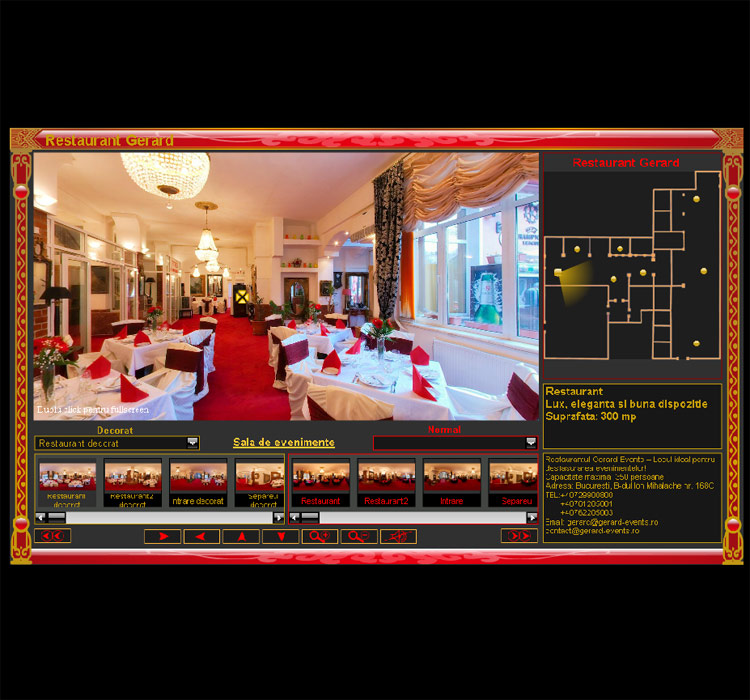 Virtual Tour - Gerard Restaurant
