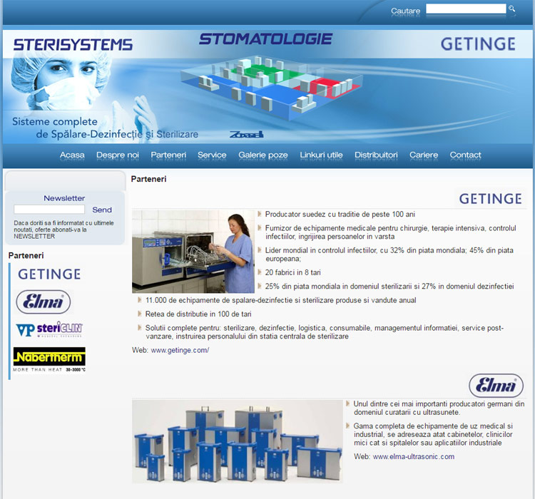 Sterisystems presentation site